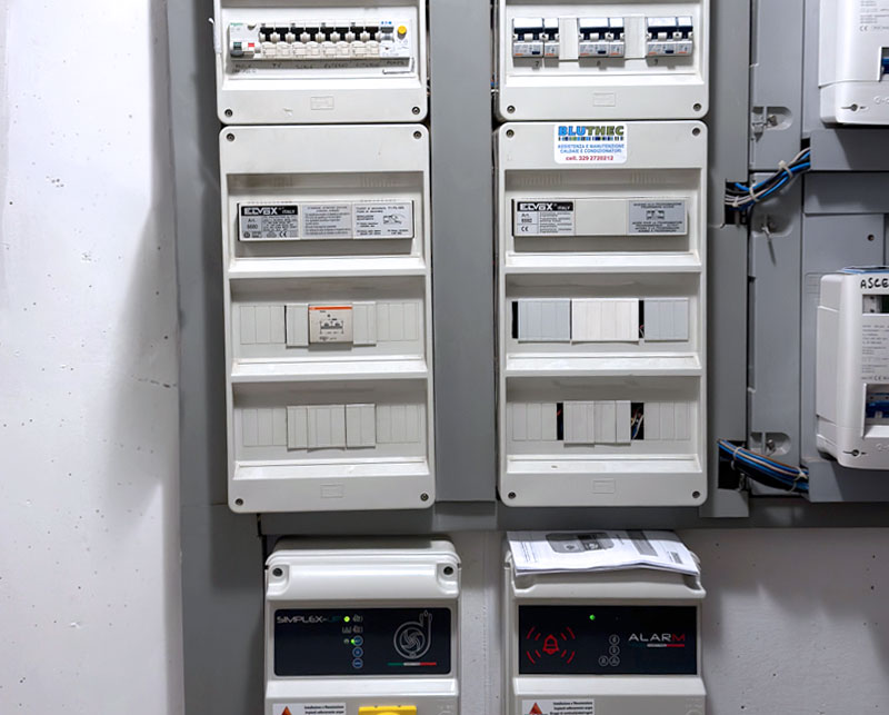 Centralina del sistema antiallagamento RAME con telecontrollo impianti